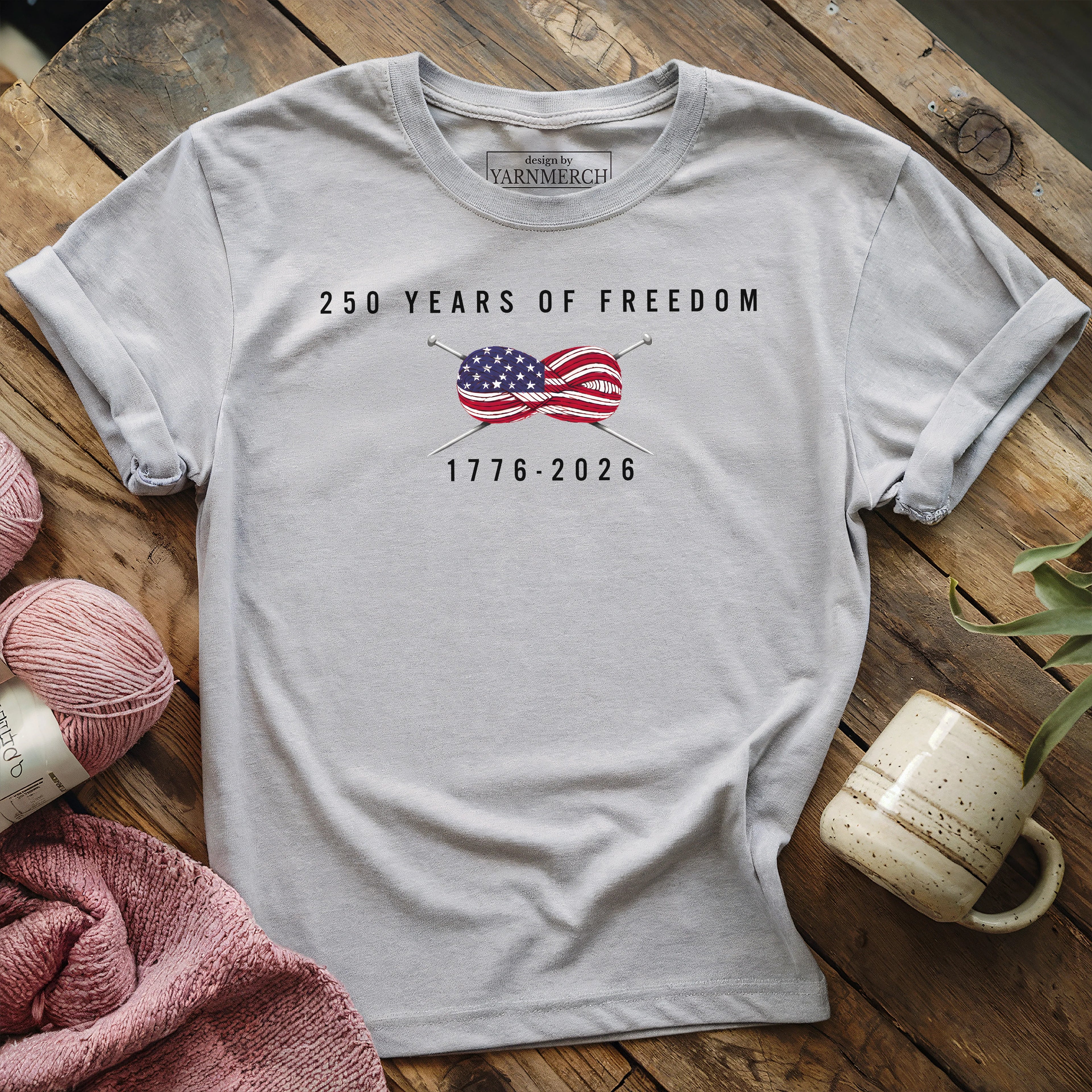 Knitting For Freedom T-shirt