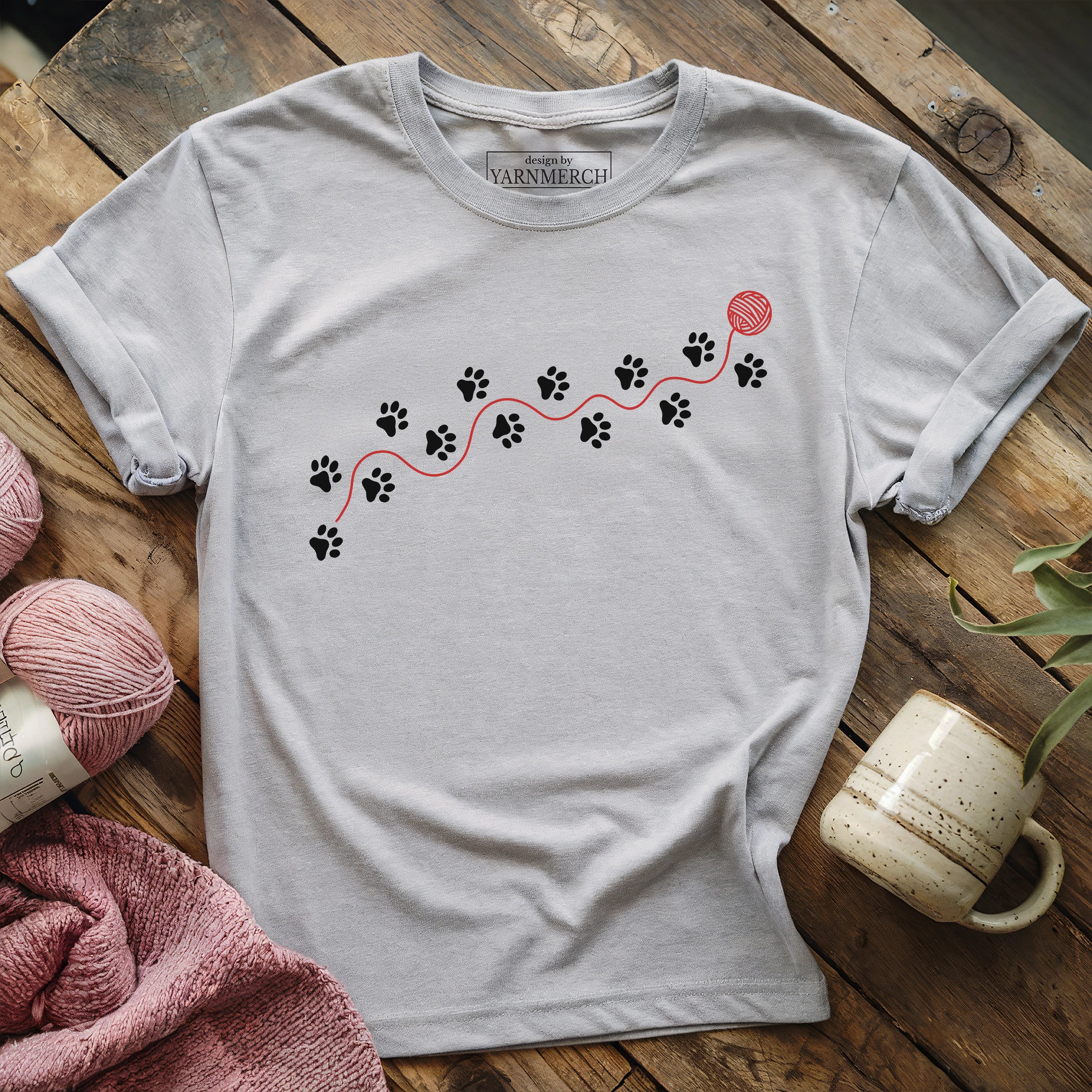 Paws & Yarn T-shirt
