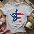 USA Star Knitting Chart T-shirt