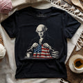 America George, Coffee And Books T-shirt