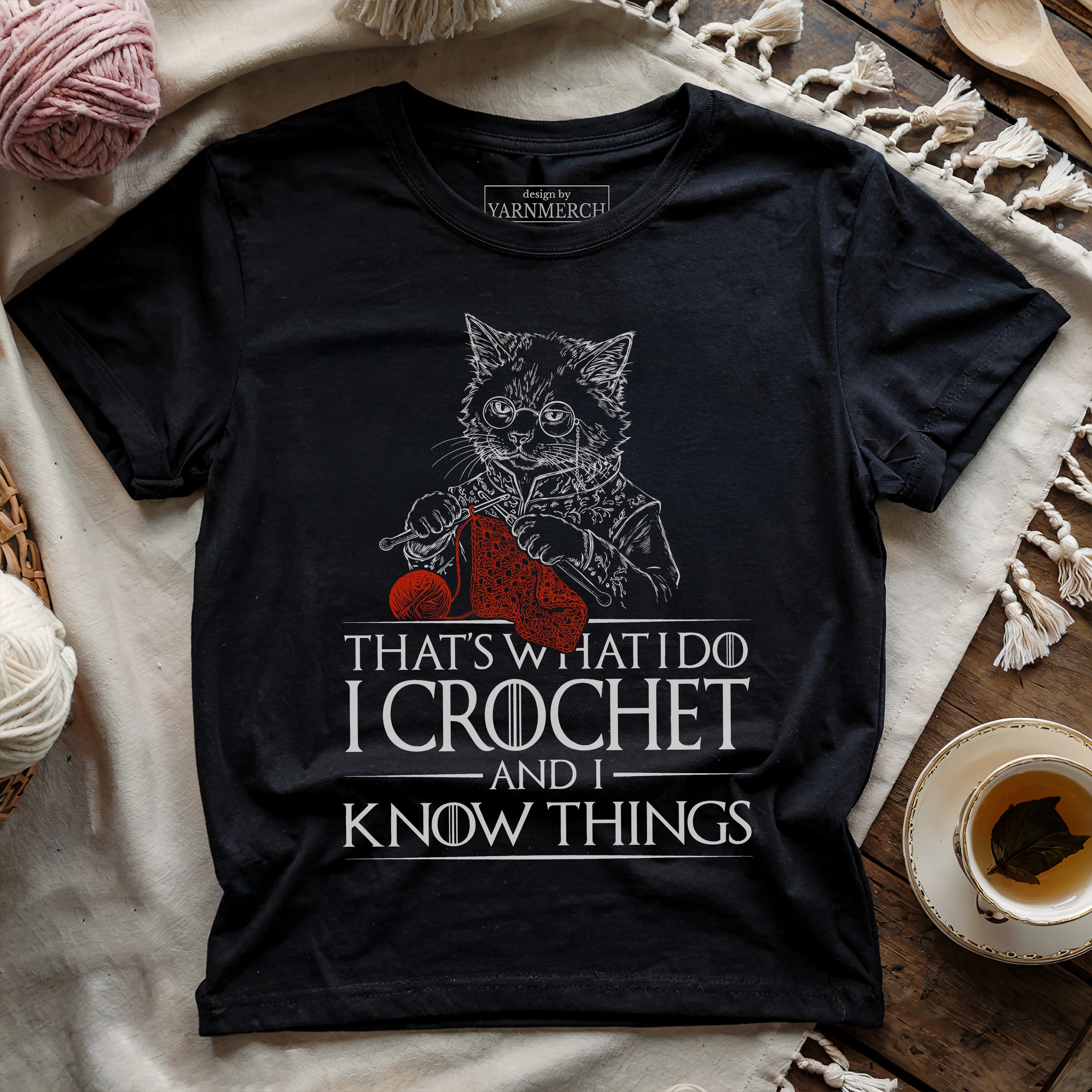 Crochet And Know Things T-shirt