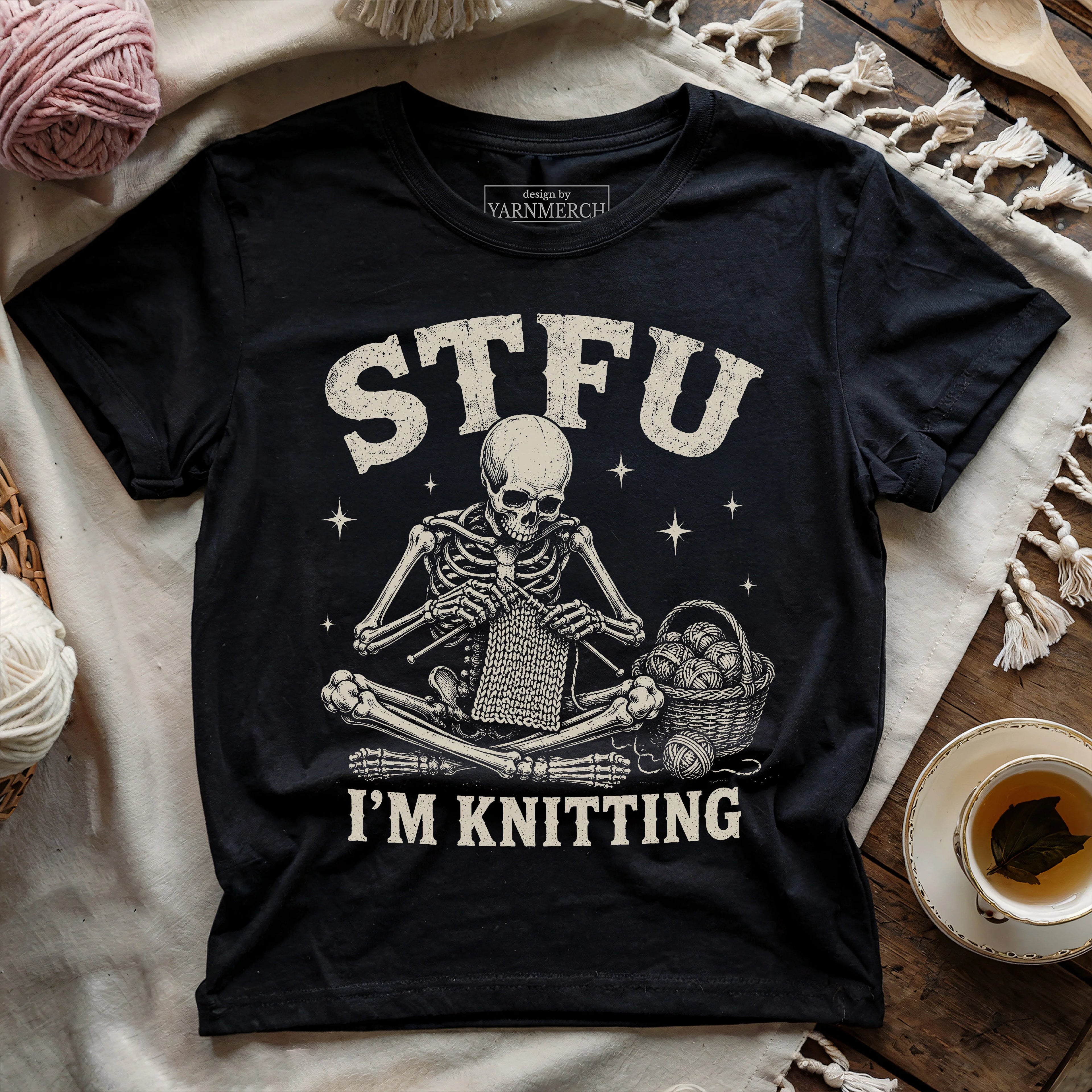 STFU I'm Knitting T-shirt