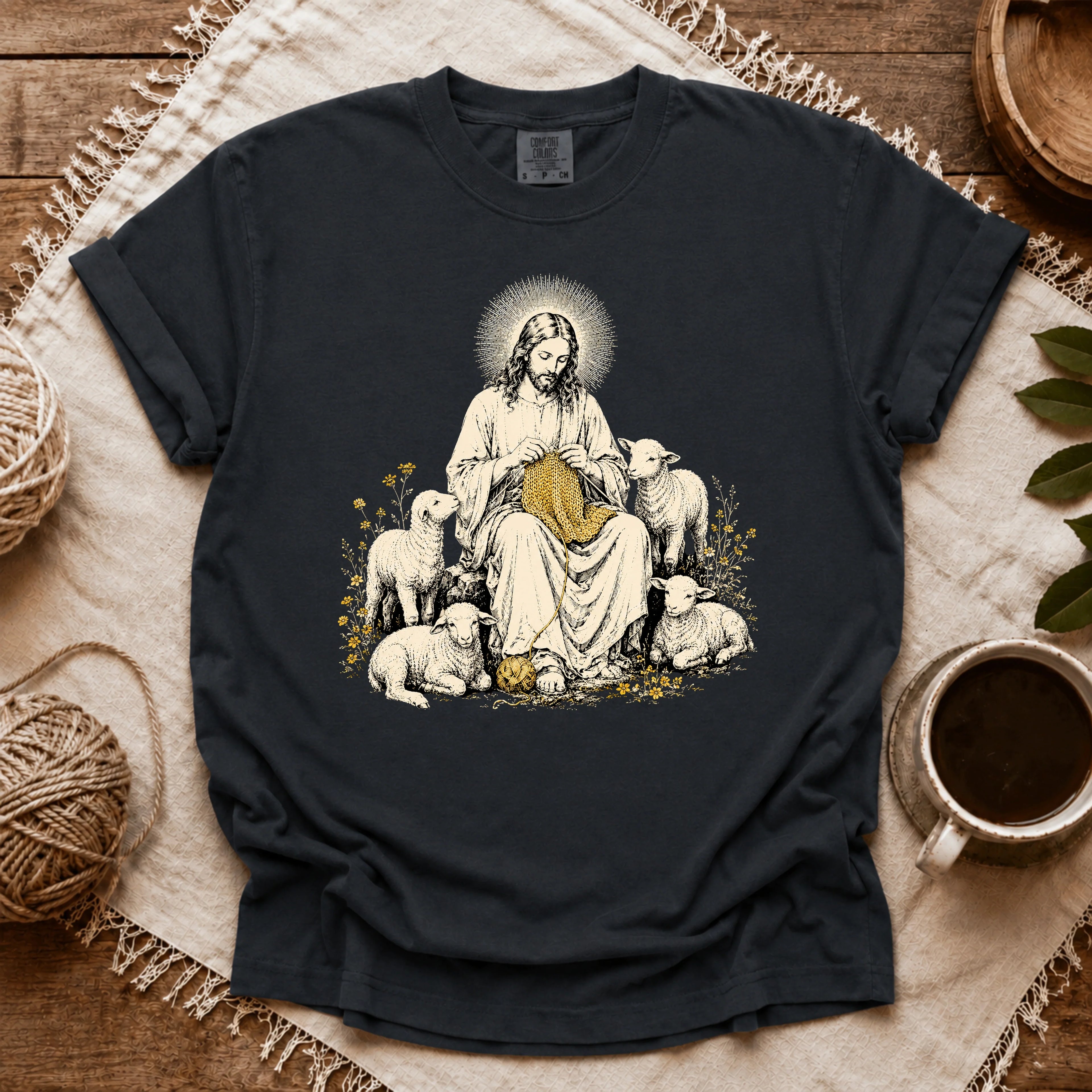 Comfort Colors Knitting For Better Life T-shirt