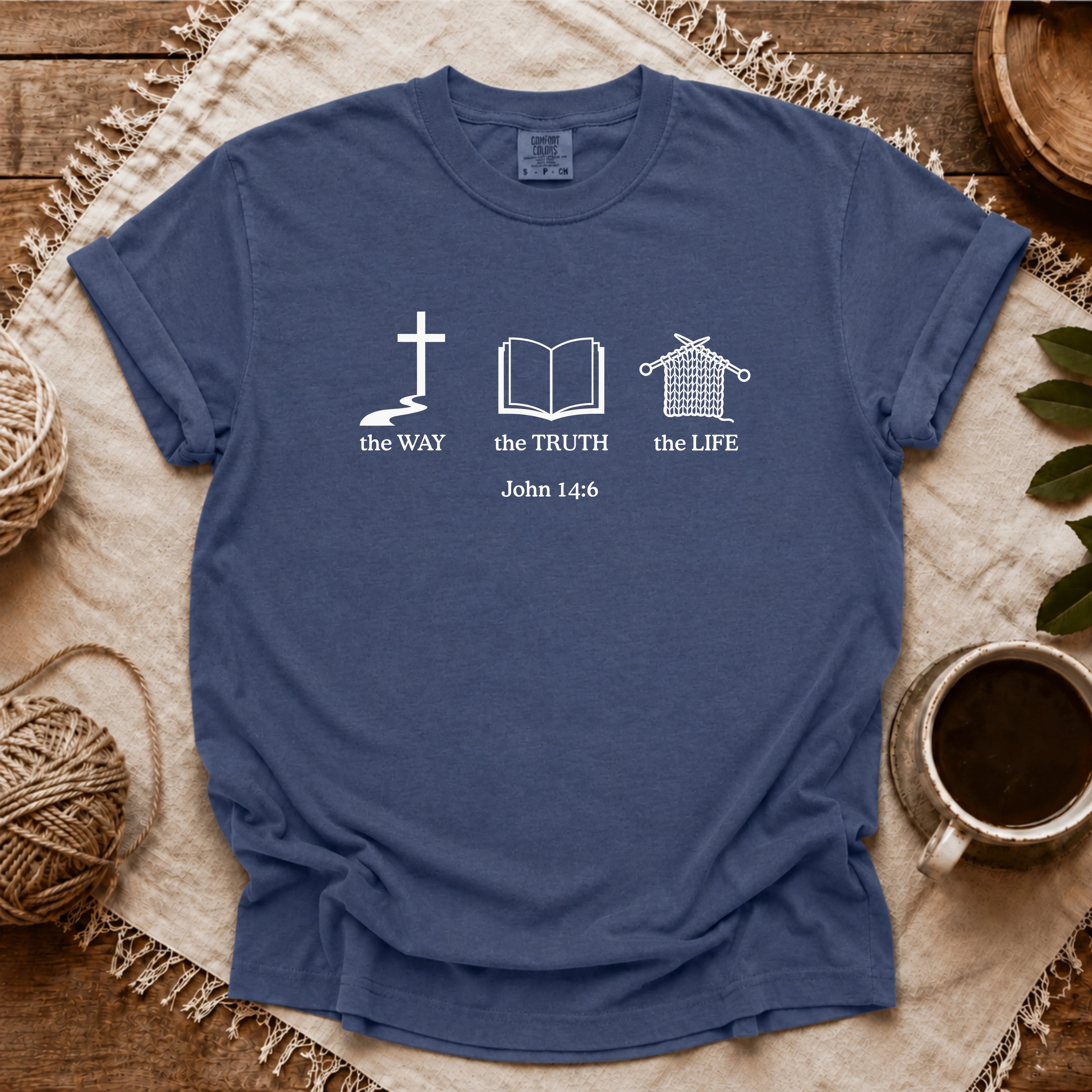 Comfort Colors Knitting Is Life T-shirt