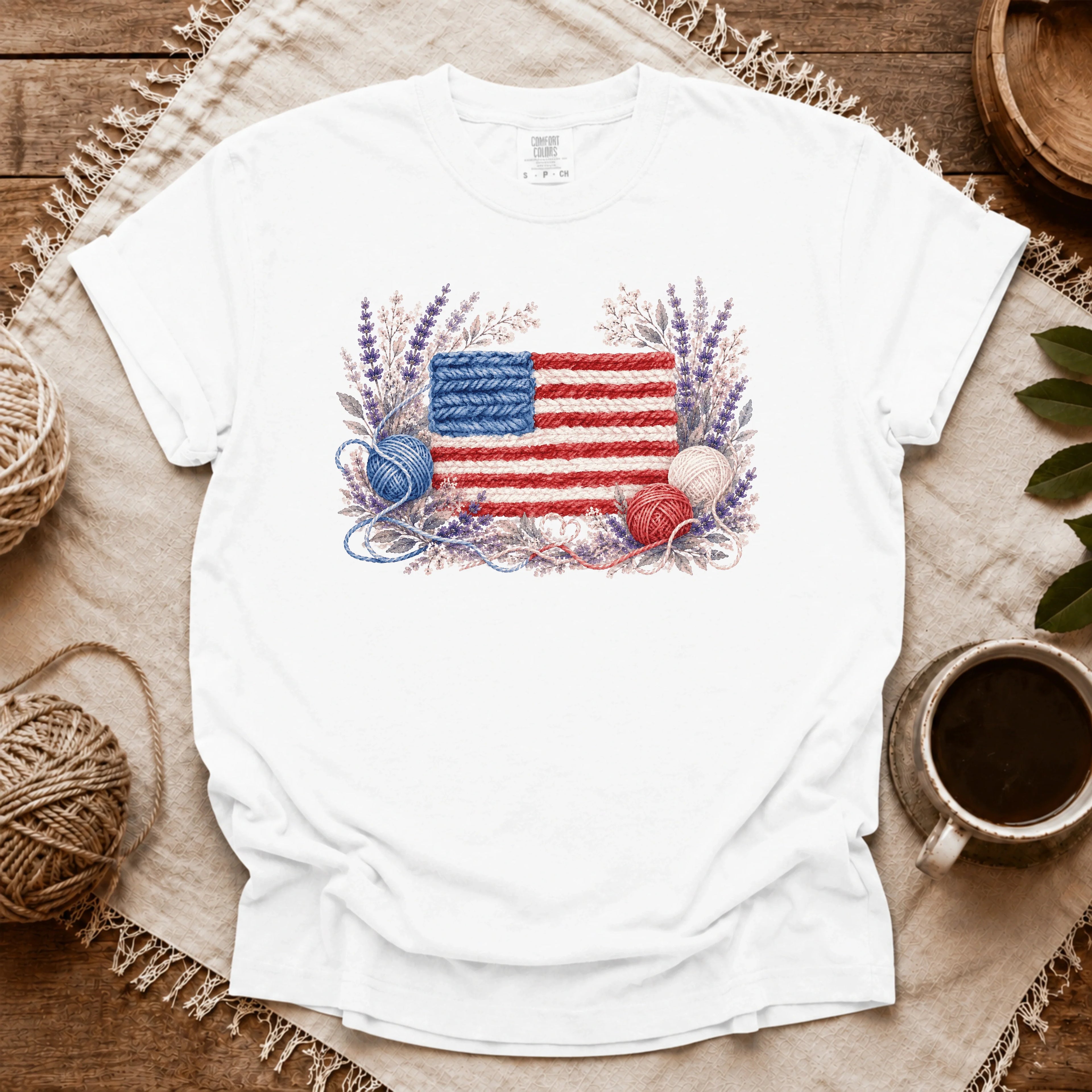 Comfort Colors Floral Liberty T-shirt