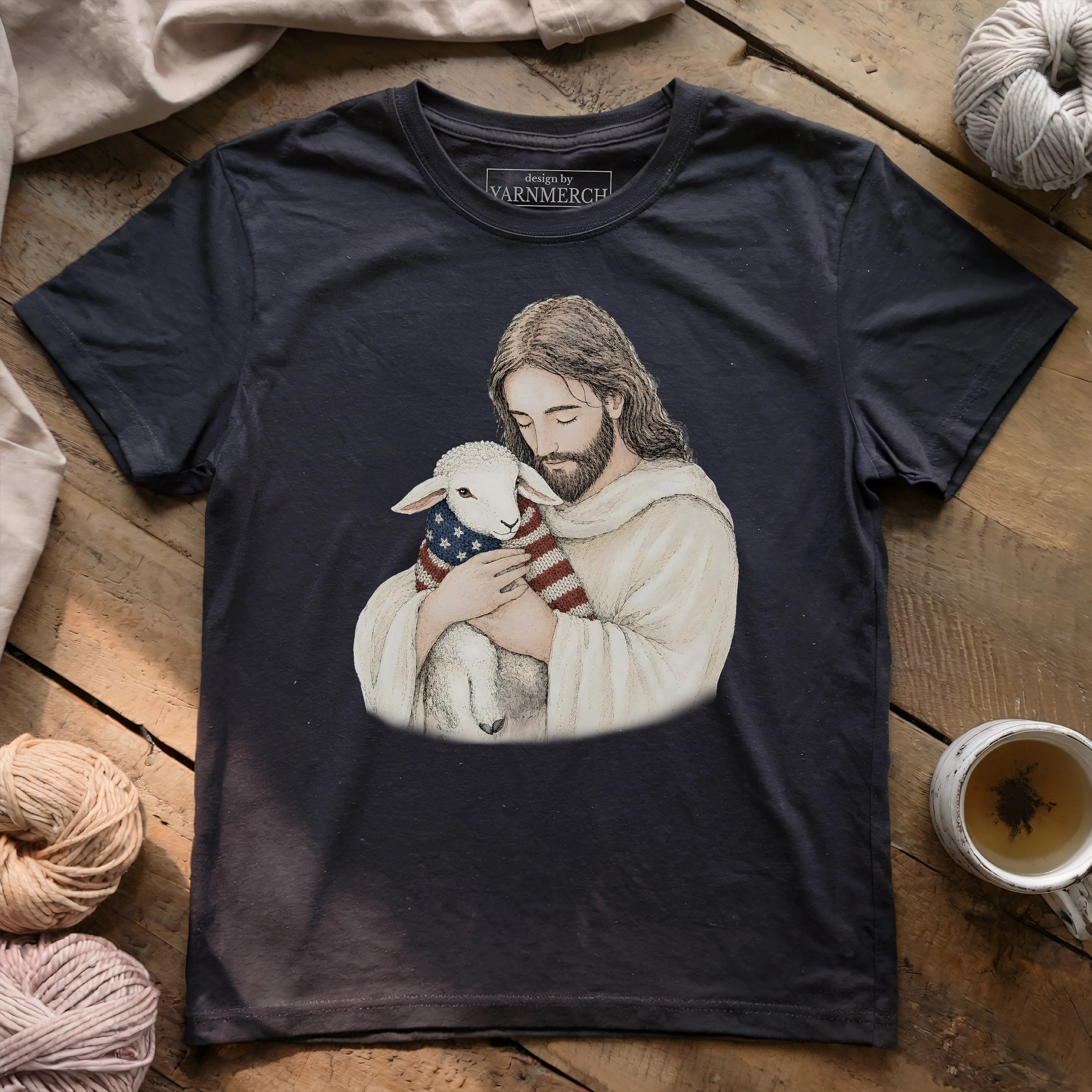 In God's Love We Knit T-shirt
