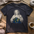 Jesus Knitting Earth T-shirt