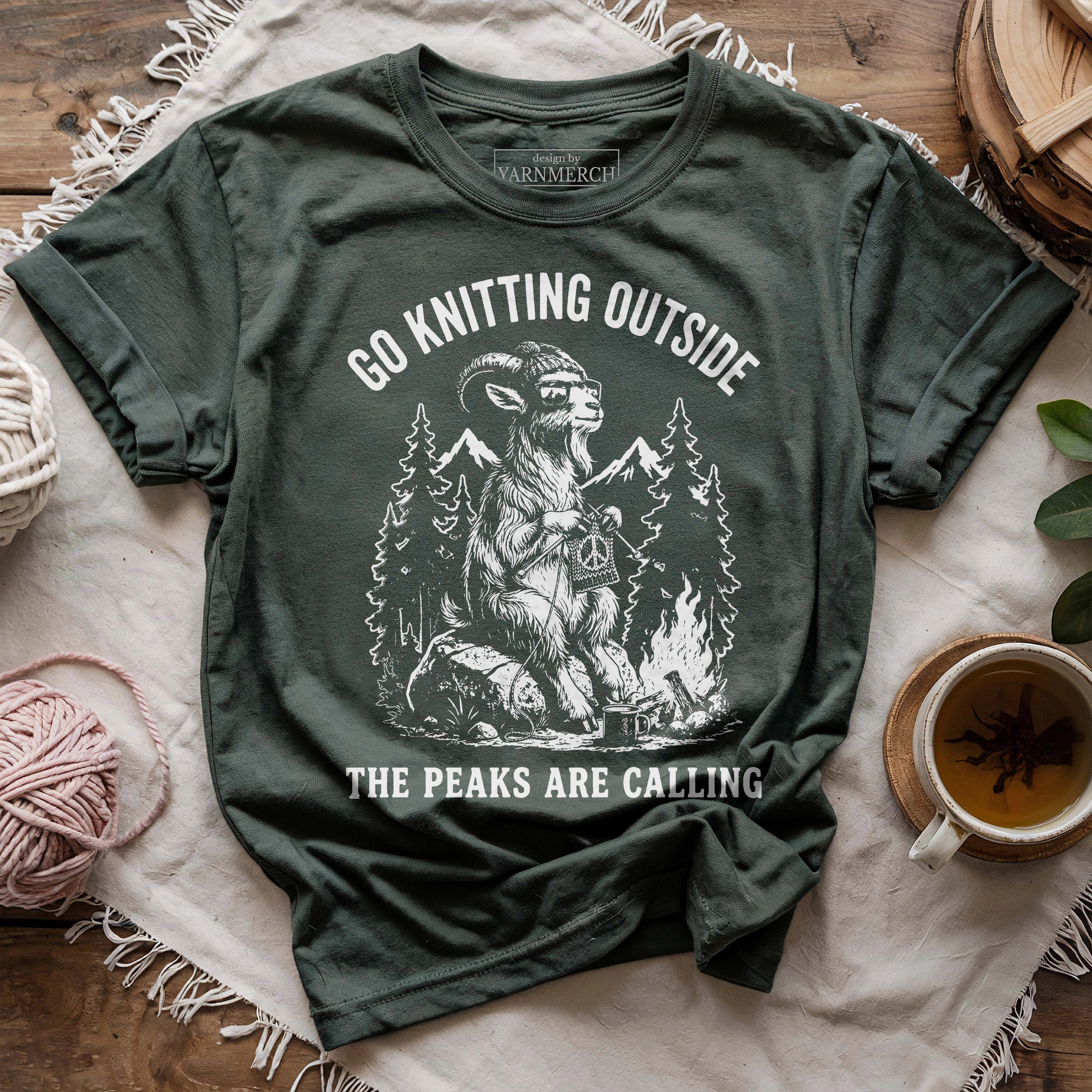 Go Knitting Outside T-shirt
