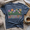 Bloom Where You Are Stitched T-shirt
