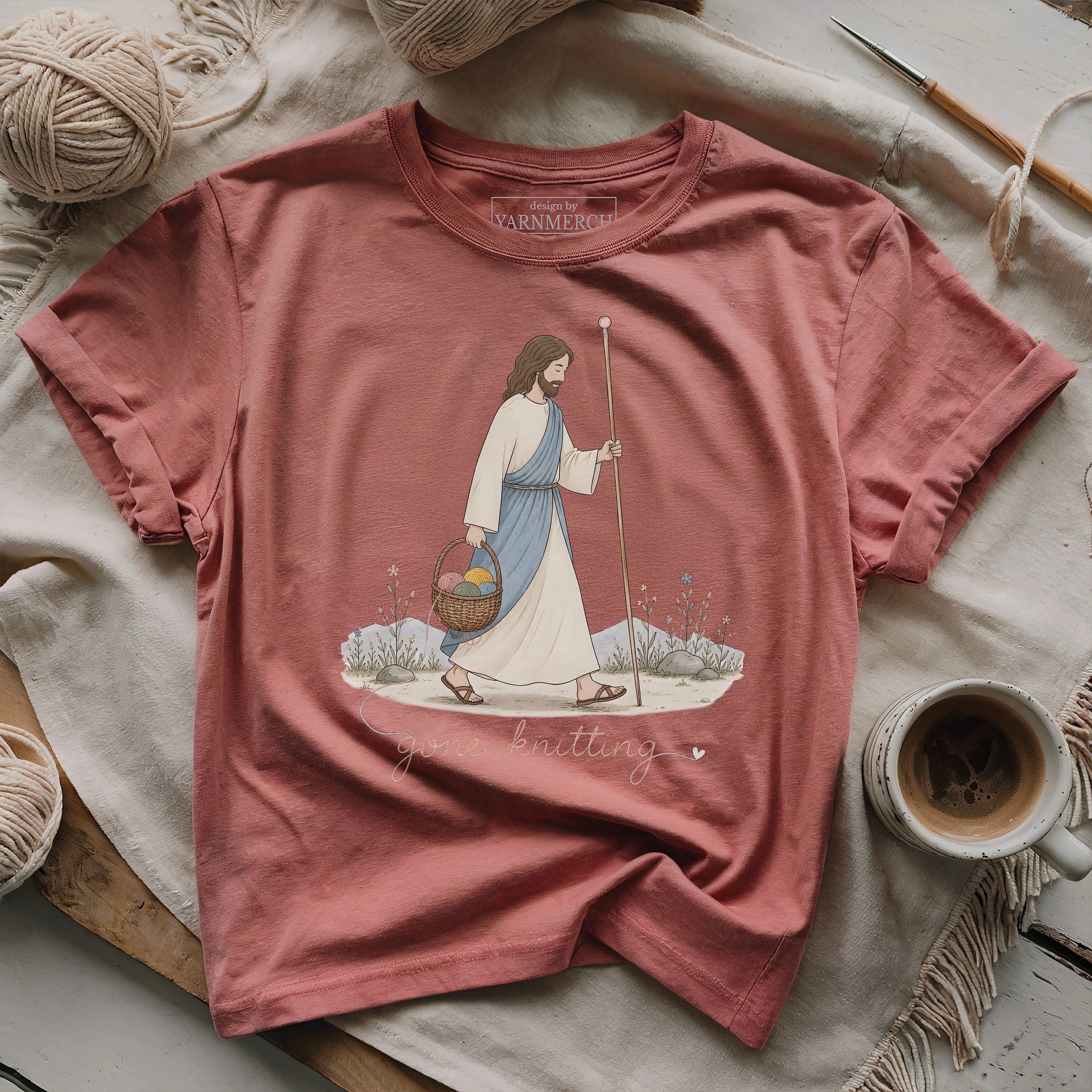Gone Knitting With God T-shirt
