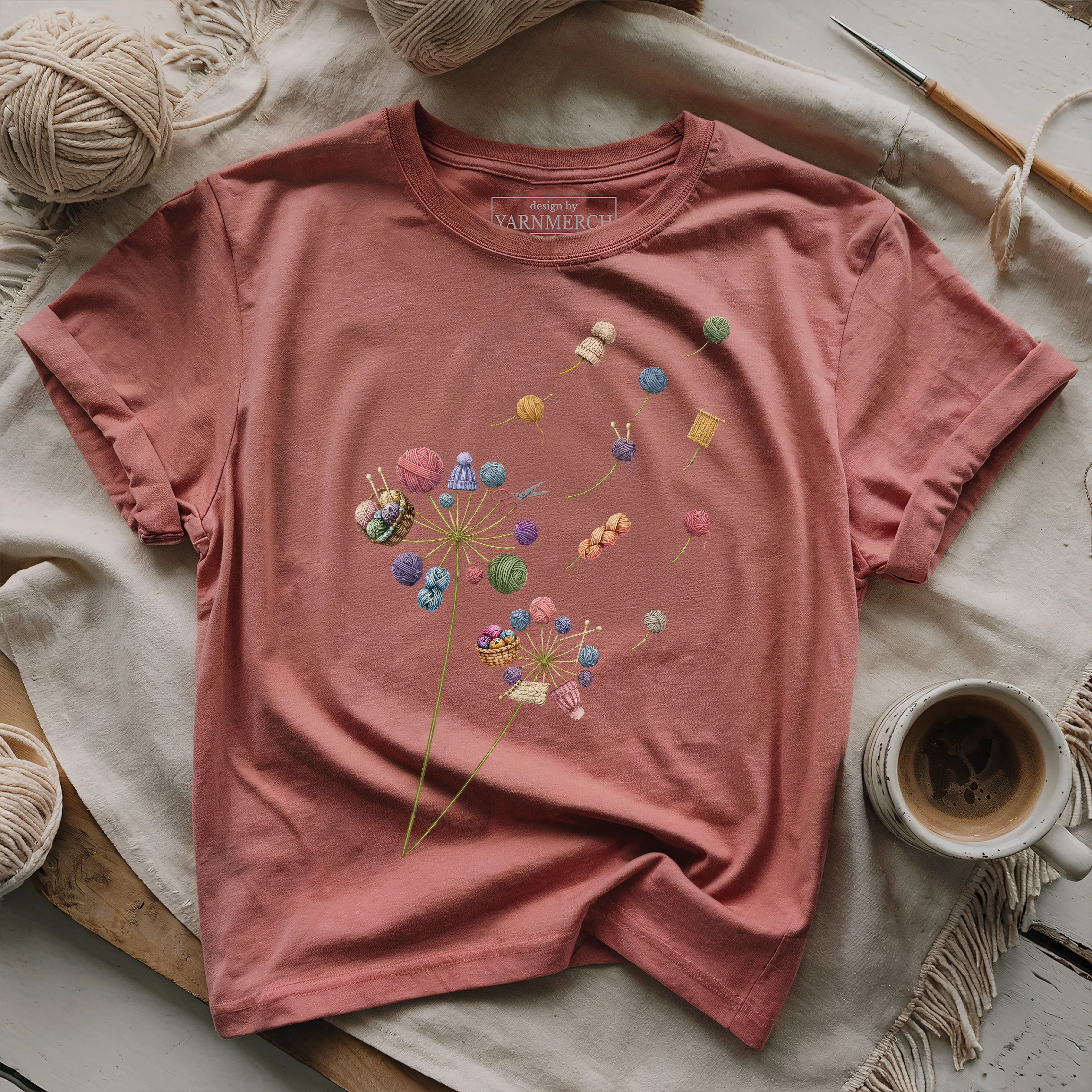Knitting Away T-shirt