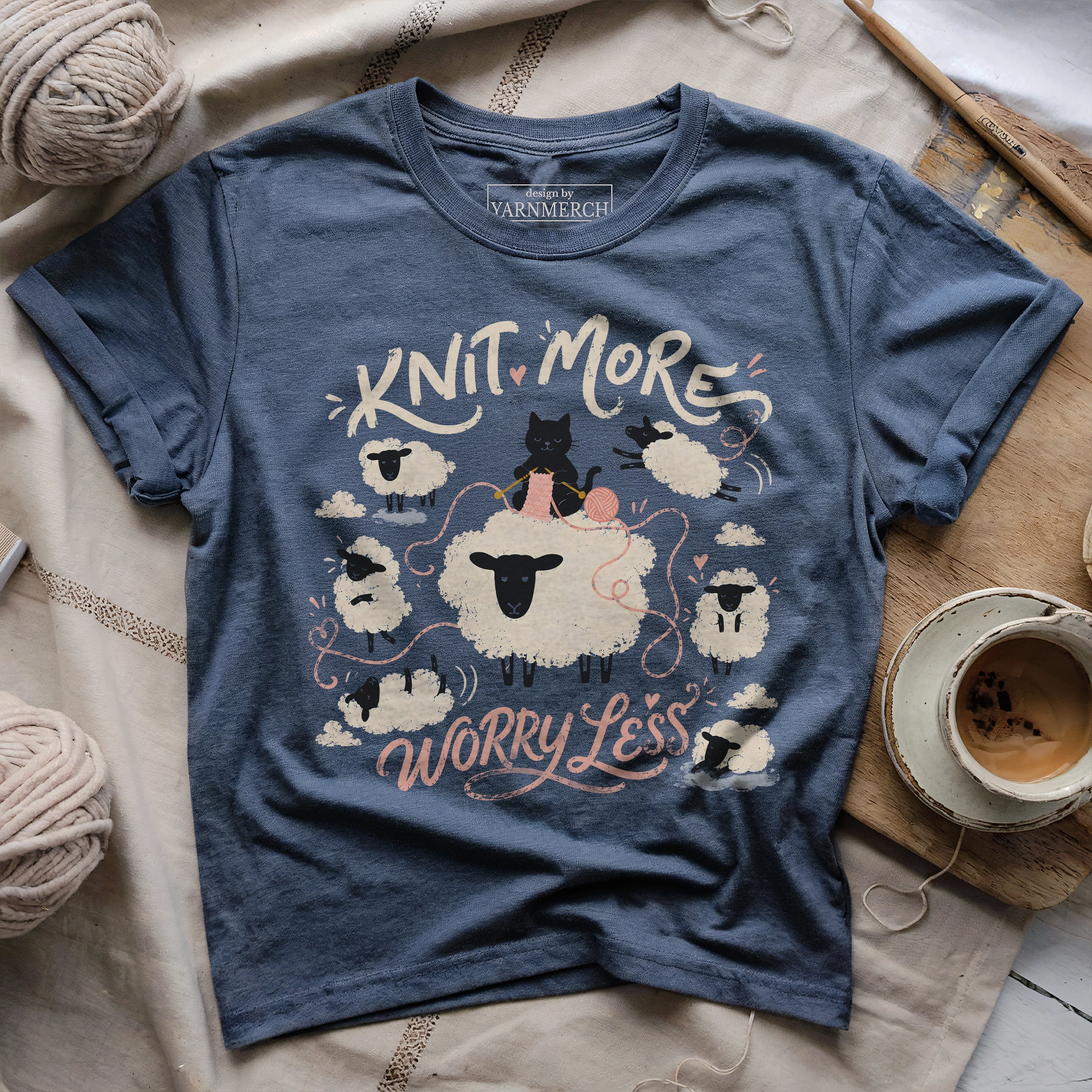 Don't Worry, Let's Knit T-shirt