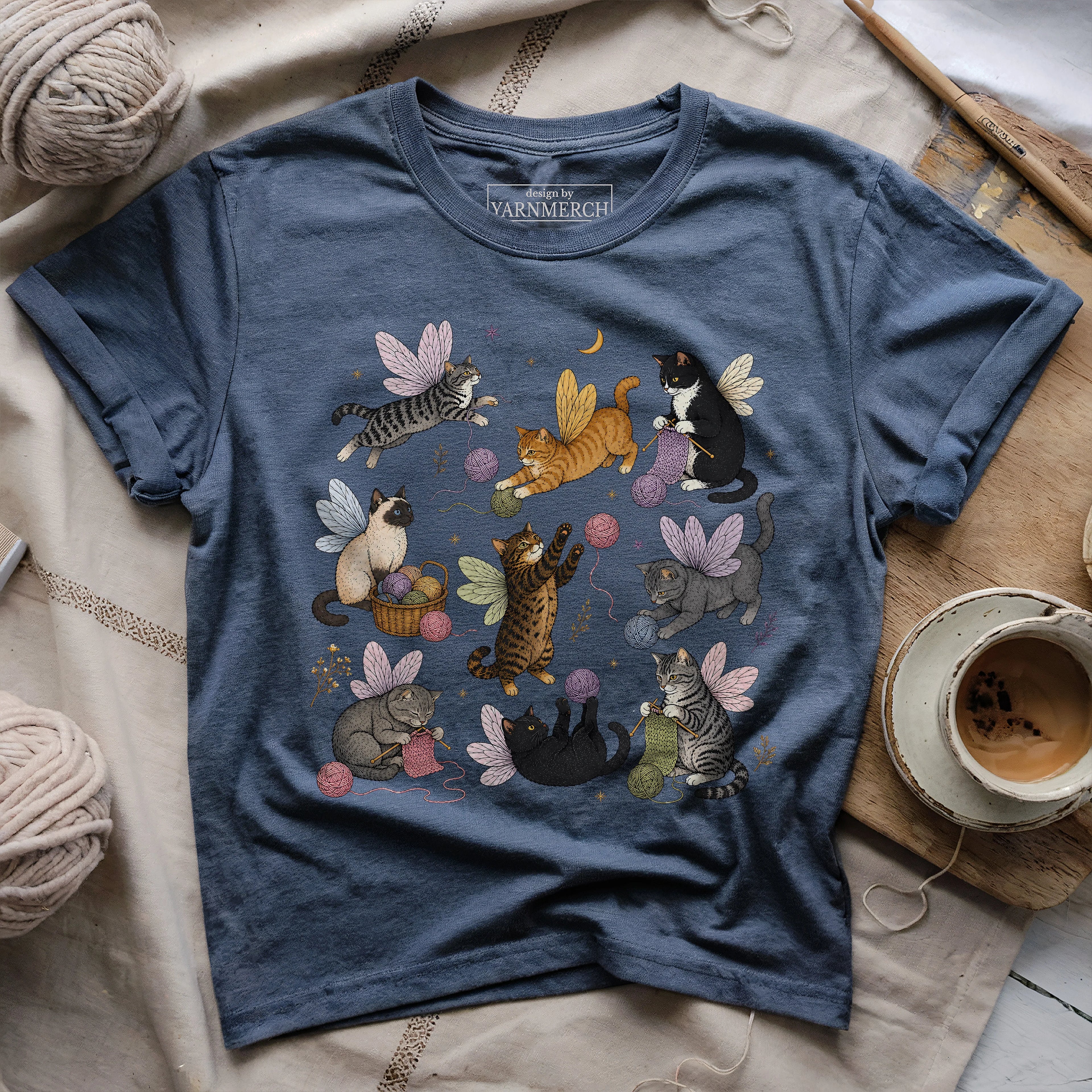 Fairy Cats Club T-shirt