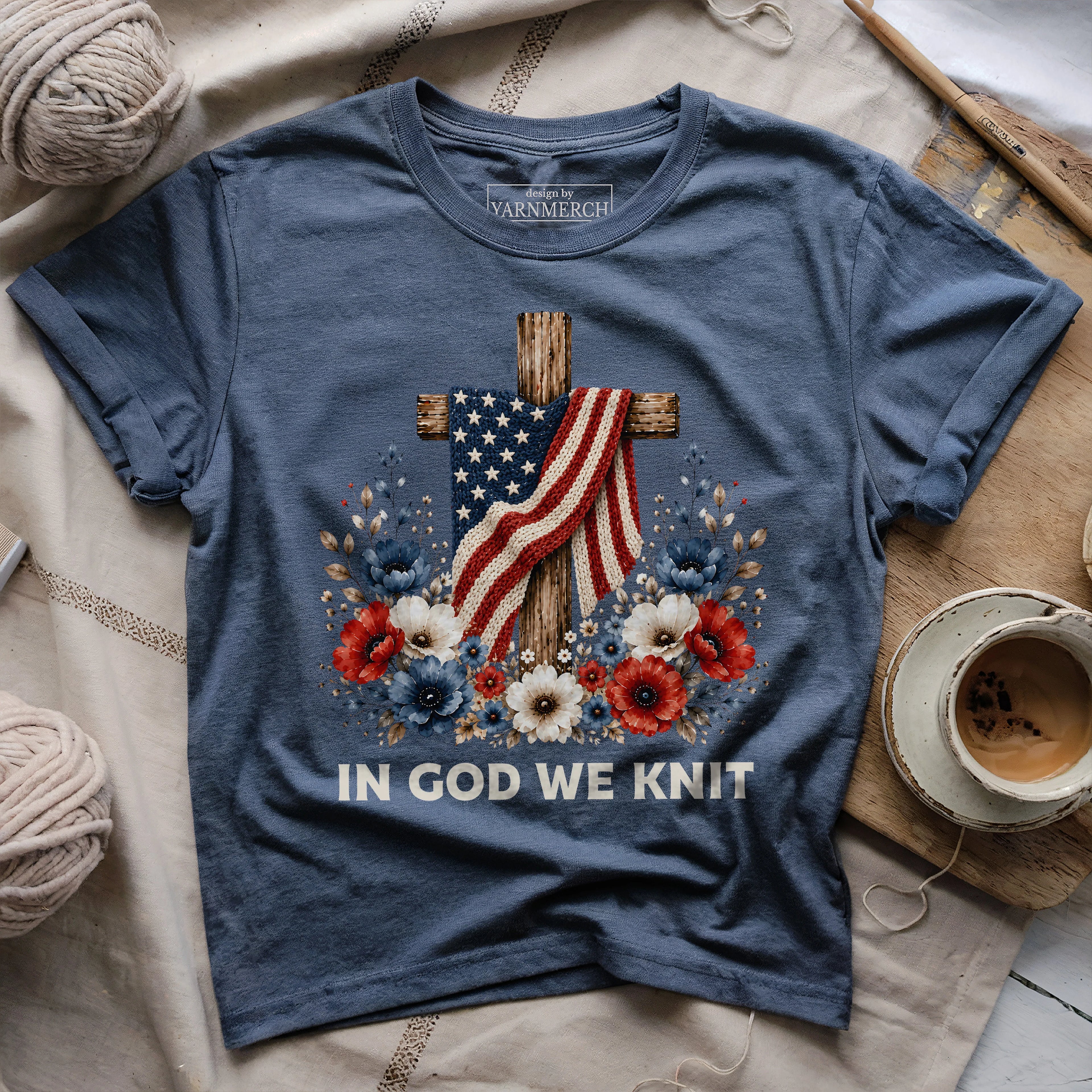 In God We Knit T-shirt