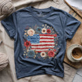 Stripes & Flowers T-shirt