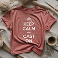 Keep Calm & Cast On T-shirt
