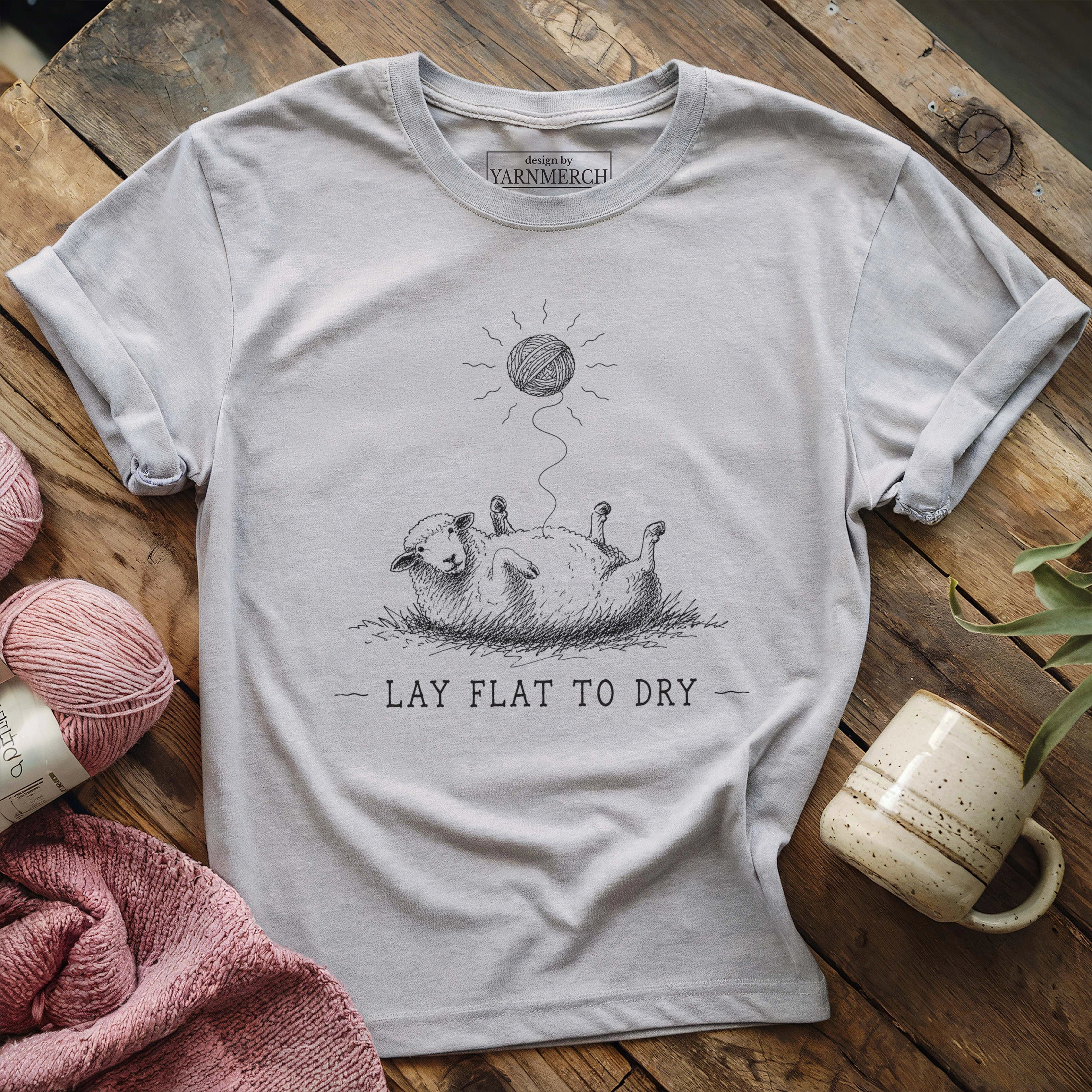 Lay Flat To Dry Sheep T-shirt