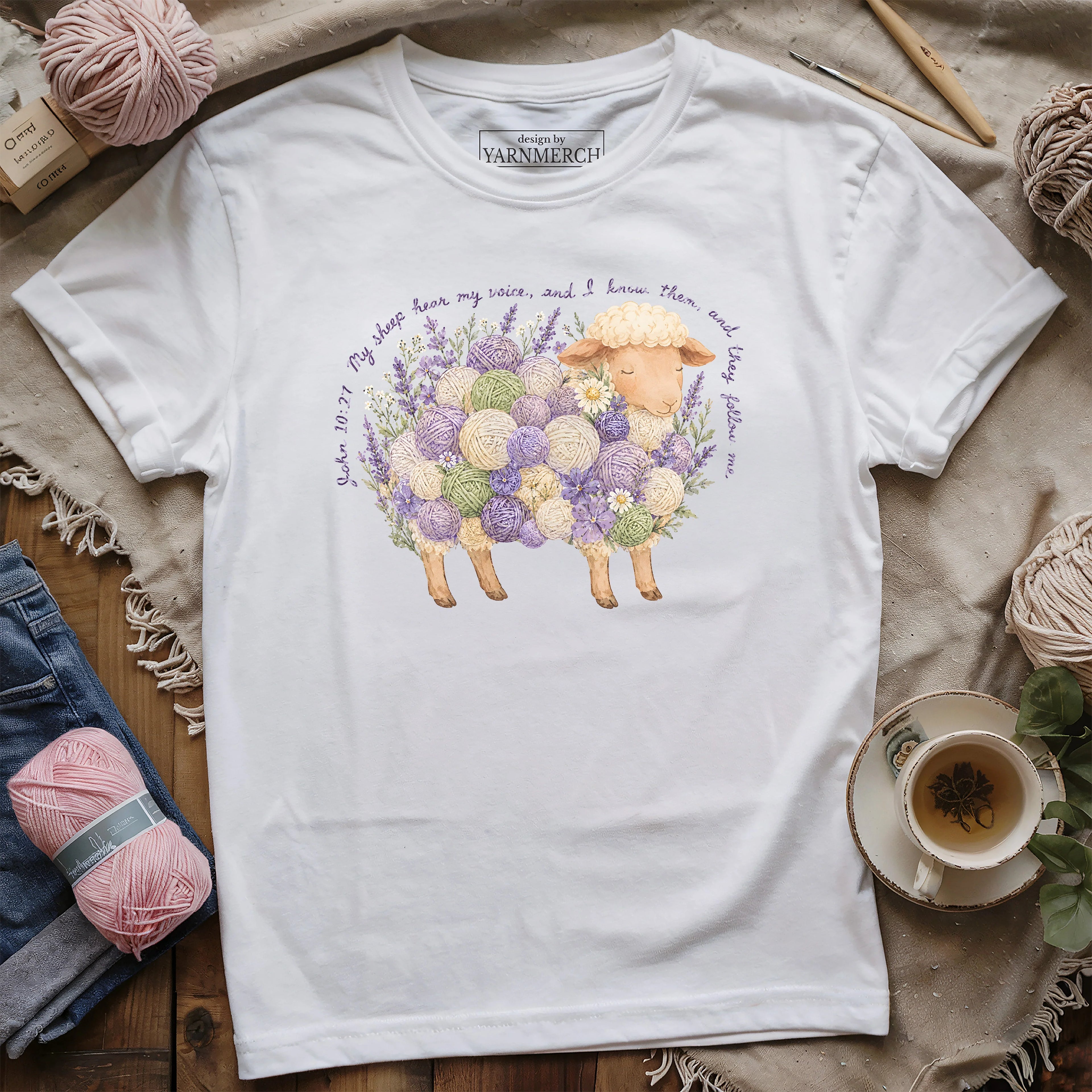 Faithful Yarn Sheep T-shirt