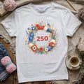 Floral Wreath 250 T-shirt