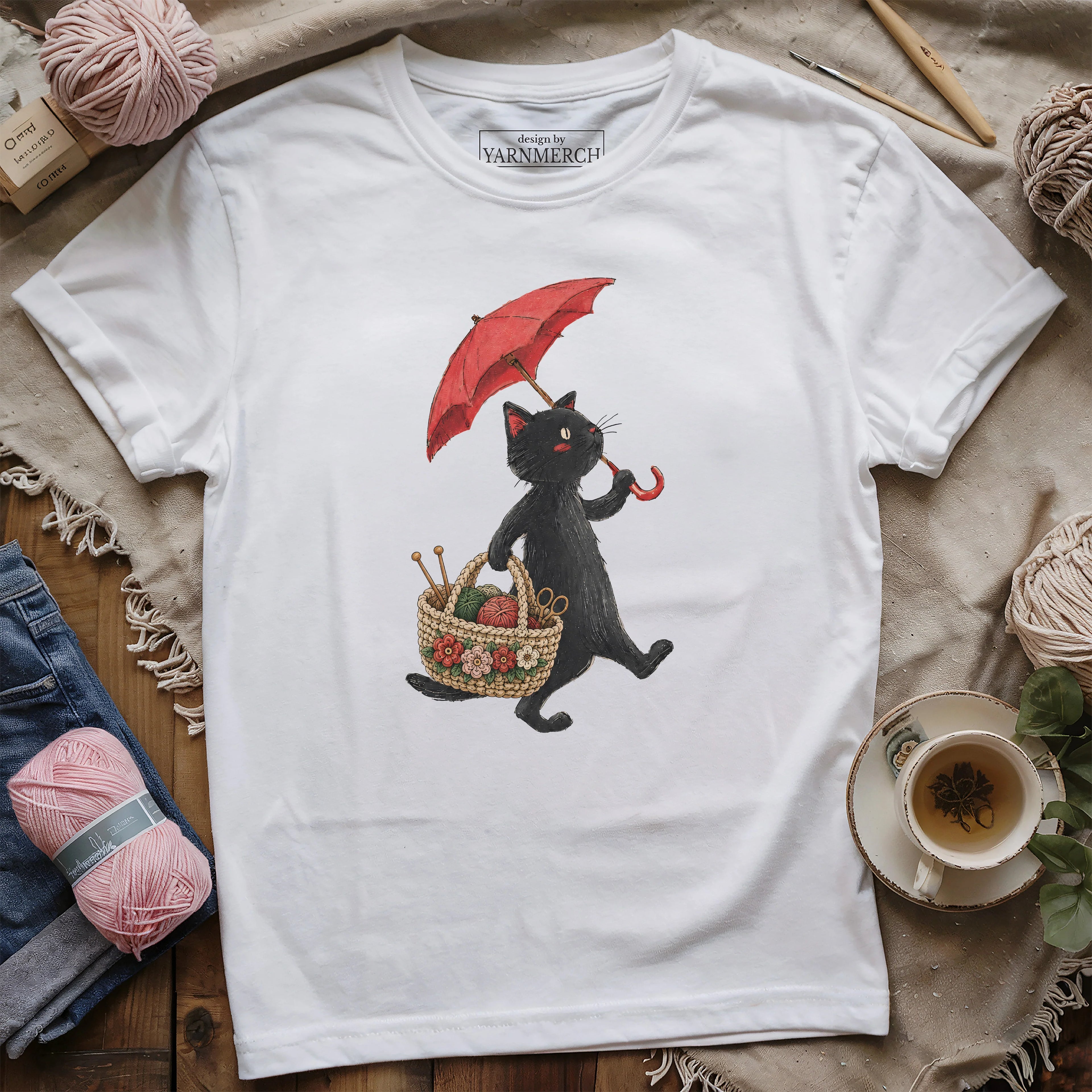 Way To My Knitting Club T-shirt