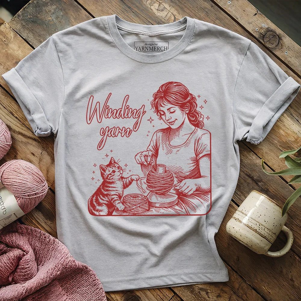 Winding Yarn T-shirt