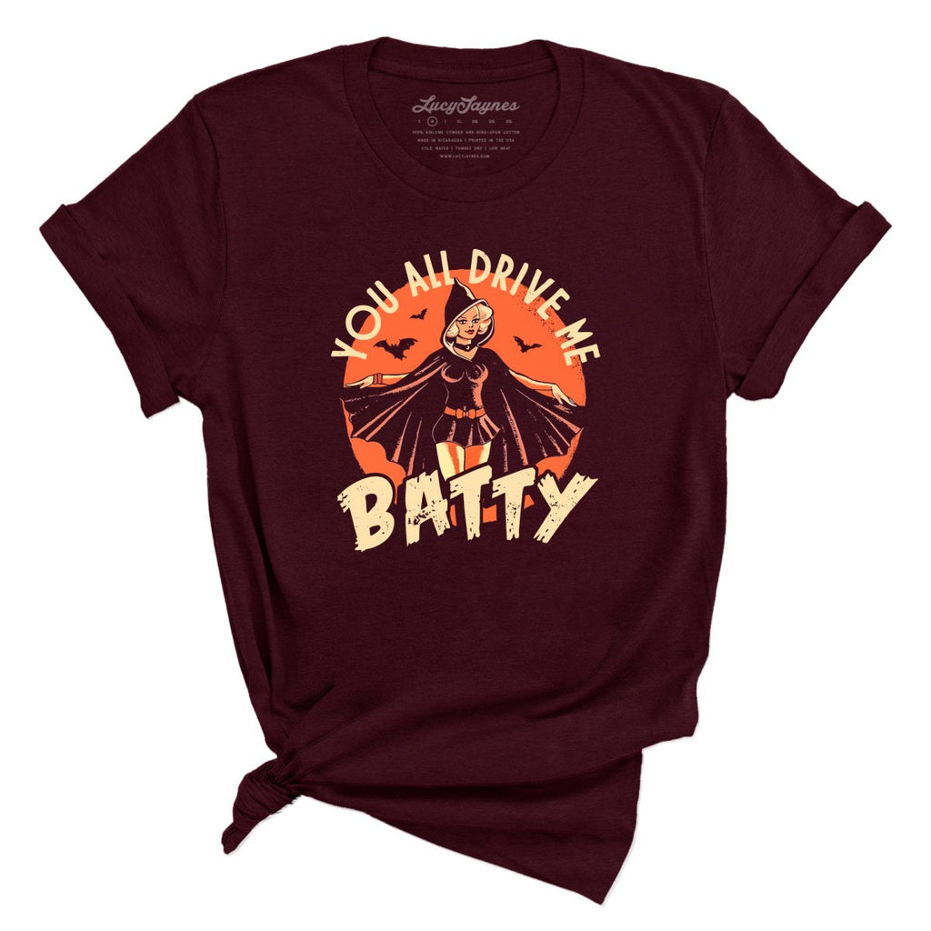 Drive Me Batty Tee
