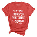 Eating Junk And Watching Rubbish Tee