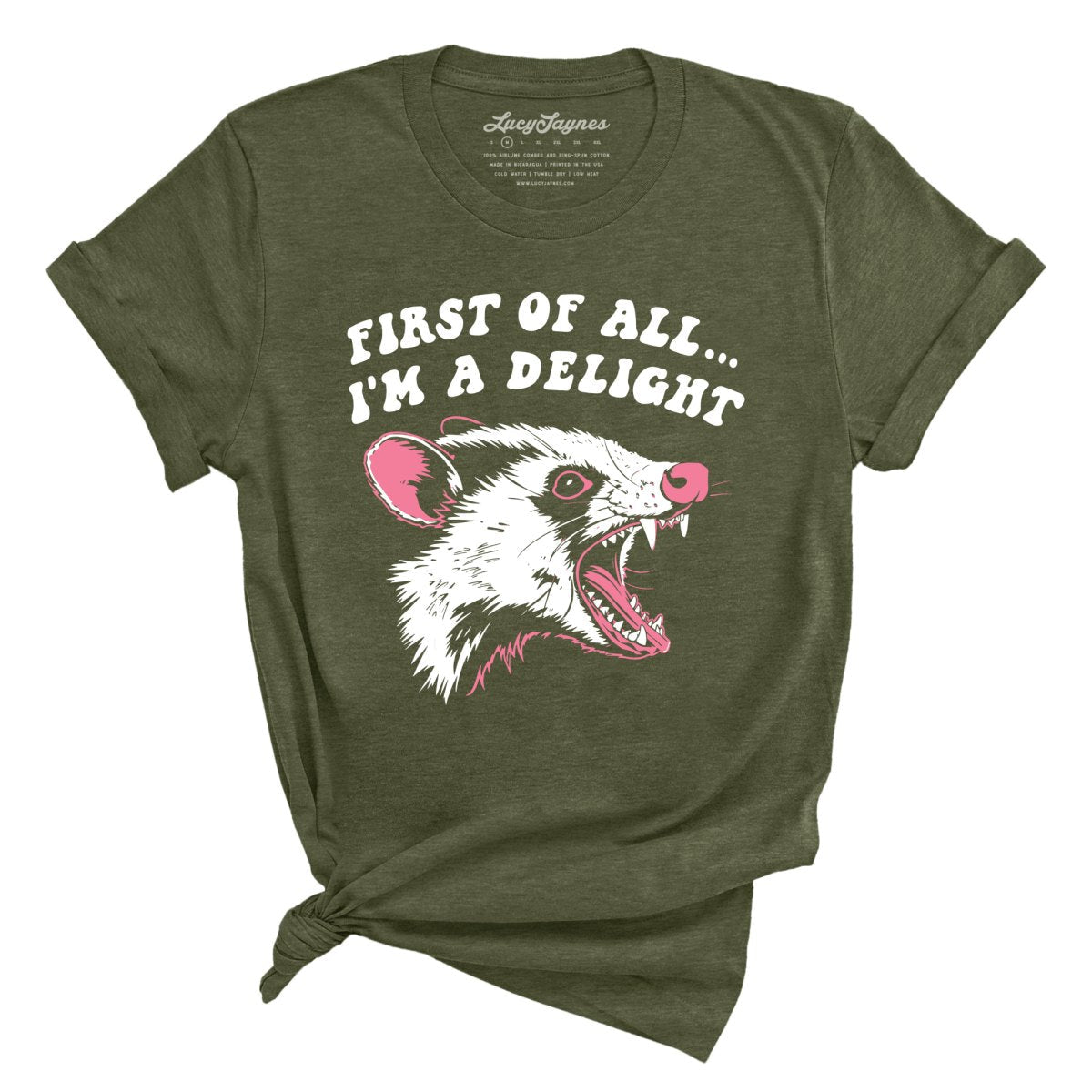 First Of All I'm A Delight Tee