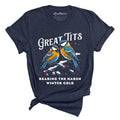 Great Tits Winter Cold Tee