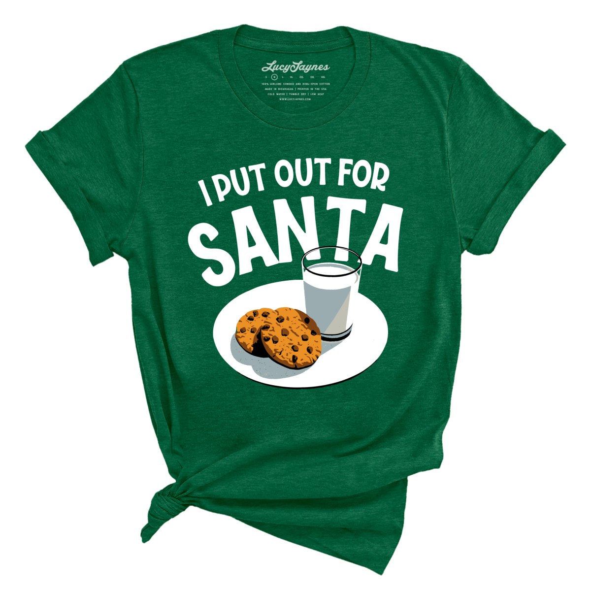 I Put Out For Santa Tee