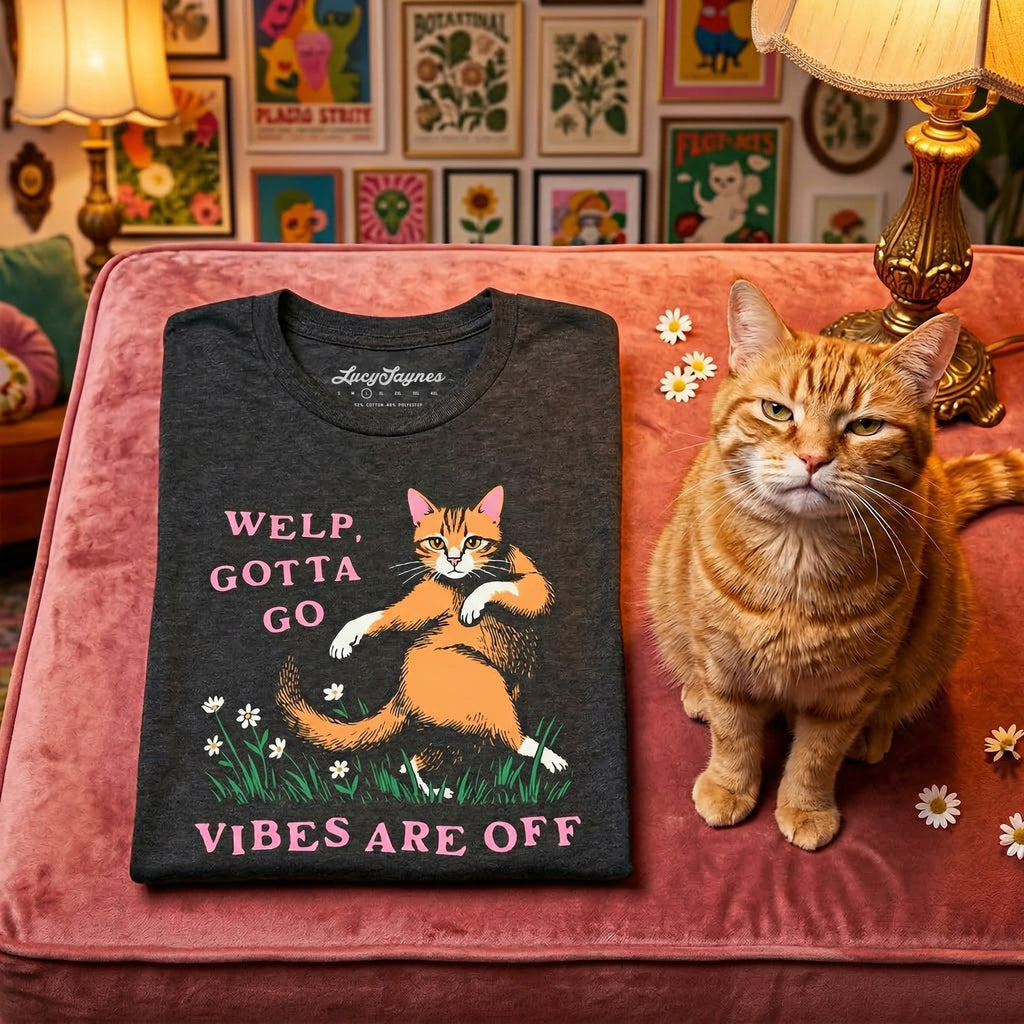 Welp Gotta Go Vibes Are Off Tee