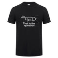 Funny To Be Or Not To Be Electrical Engineer T Shirt Man Casual Summer Short Sleeve Cotton O-neck Mans Tshirts Tops TM-001