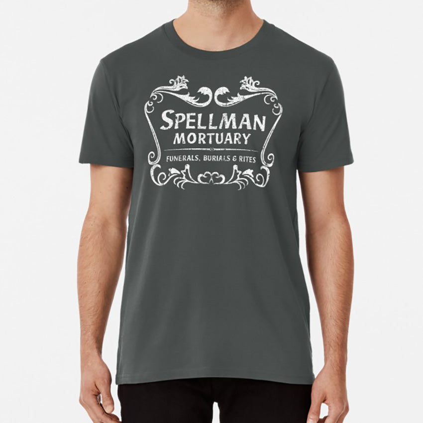 Spellman Mortuary T Shirt Kiernan Shipka Jughead Harvey Kinkle Spellman Mortuary Archie Riverdale 90s Spellman Caos