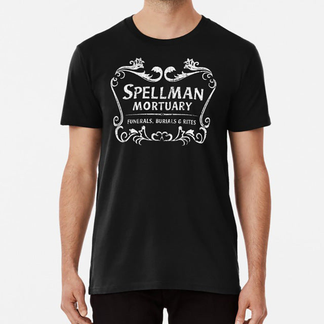 Spellman Mortuary T Shirt Kiernan Shipka Jughead Harvey Kinkle Spellman Mortuary Archie Riverdale 90s Spellman Caos