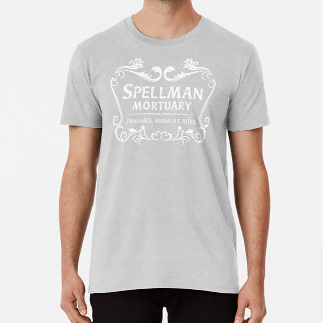 Spellman Mortuary T Shirt Kiernan Shipka Jughead Harvey Kinkle Spellman Mortuary Archie Riverdale 90s Spellman Caos