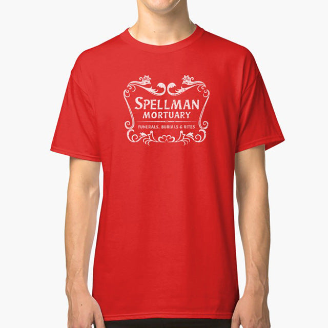 Spellman Mortuary T Shirt Kiernan Shipka Jughead Harvey Kinkle Spellman Mortuary Archie Riverdale 90s Spellman Caos