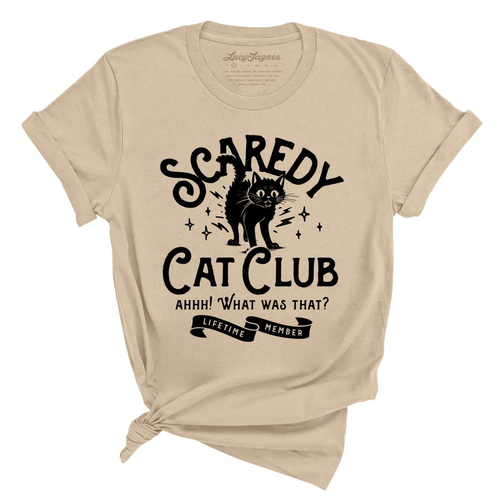 Scaredy Cat Club Tee