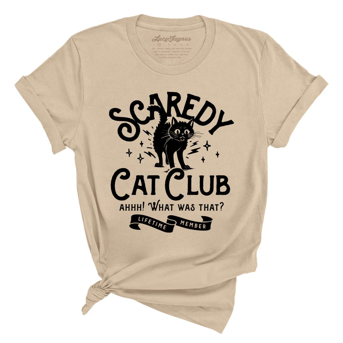 Scaredy Cat Club Tee