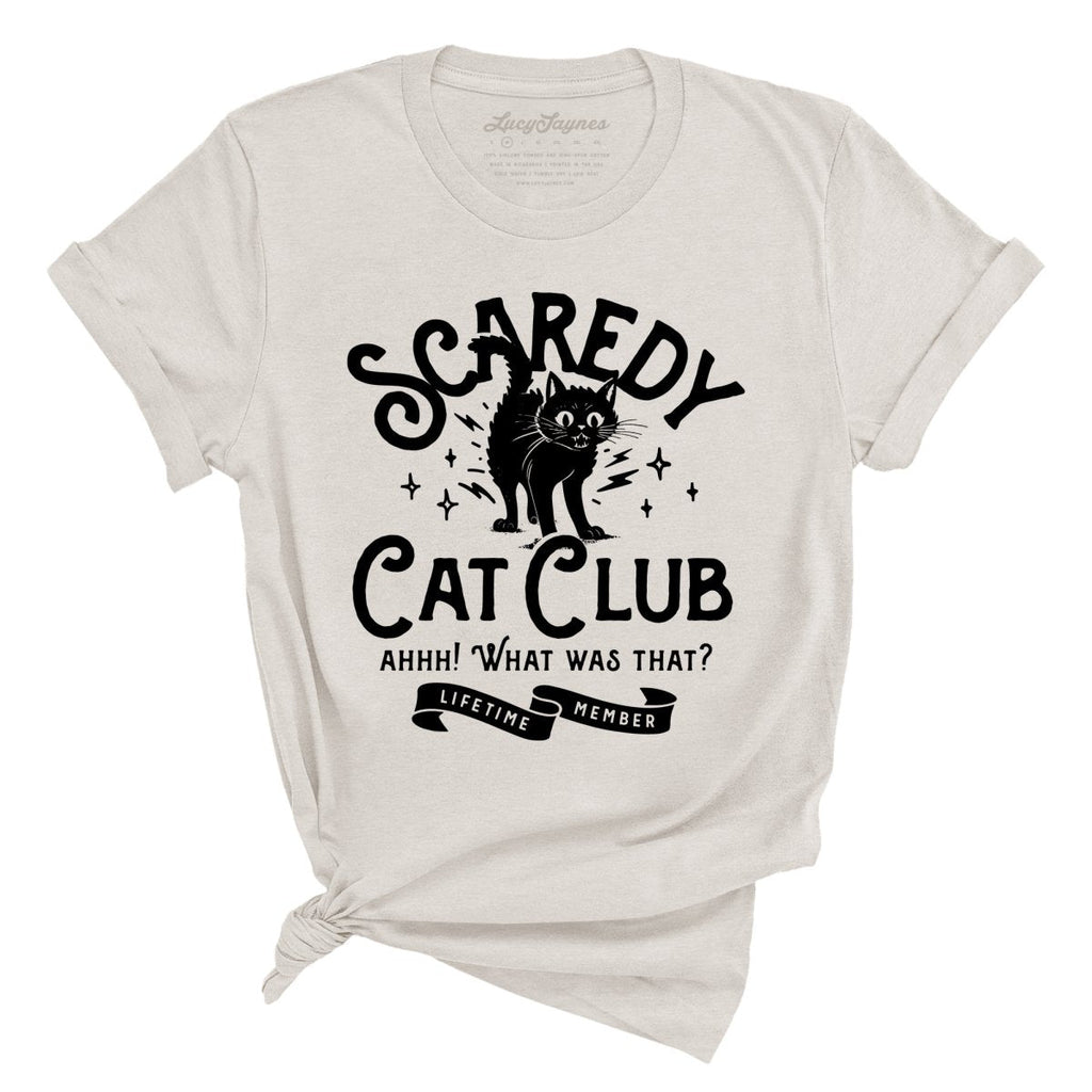 Scaredy Cat Club Tee