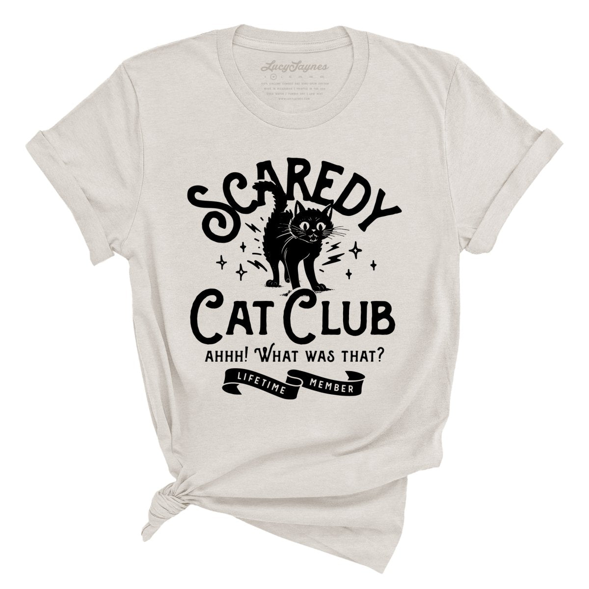 Scaredy Cat Club Tee