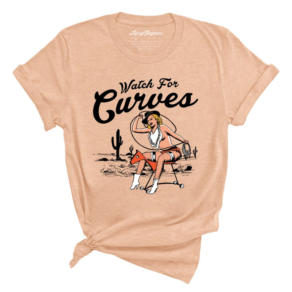 Watch For Curves Tee