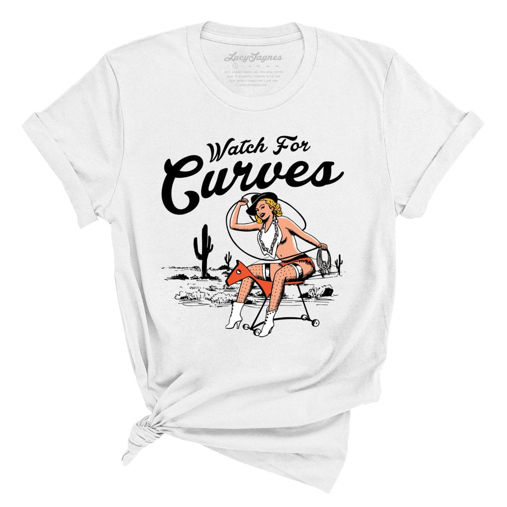 Watch For Curves Tee